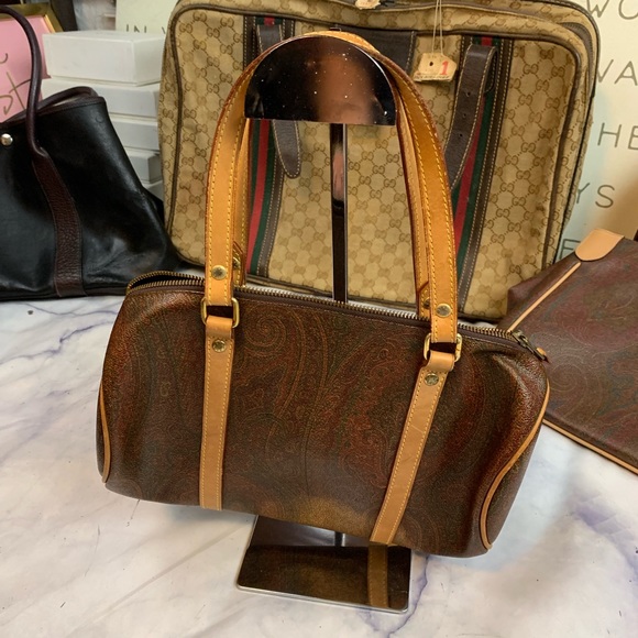 Etro Authentic Vintage Papillon Bag.
